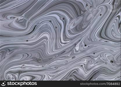 Abstract motion dynamic background. Brown and white color artistic pattern of paints. Swell artwork for creative graphic design.