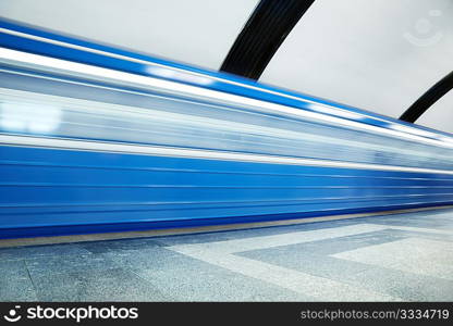 abstract motion, selective focus, underground concept ,toned photo f/x