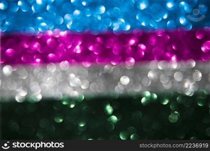 abstract multi colored bokeh background