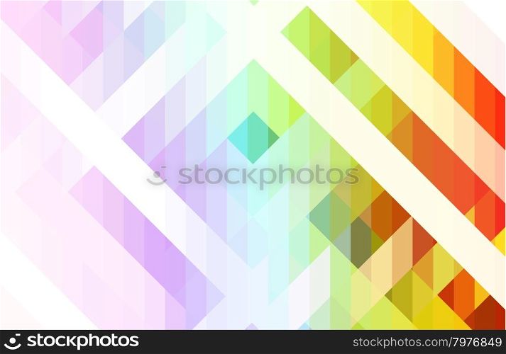 abstract multicolor background and digital wave with square pattern