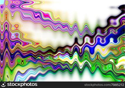abstract multicolor background with motion wave