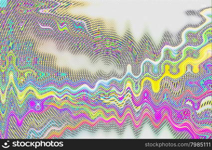 abstract multicolor background with motion wave and line pattern