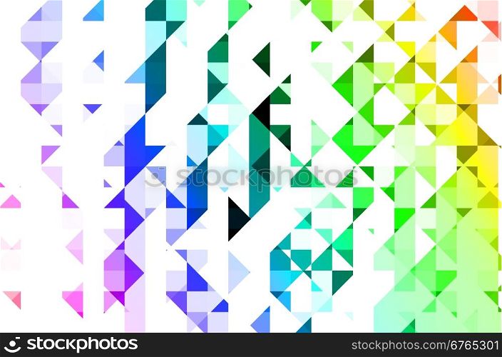 abstract multicolor background with square pattern