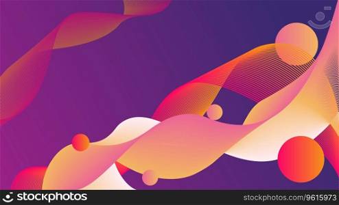 Abstract multicolor light waves background