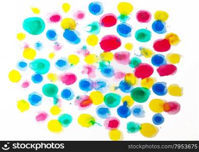 abstract multicolor of water color background