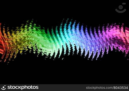 abstract multicolor with motion blur on white background