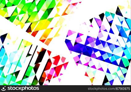 abstract multicolor with square pattern style copy space template