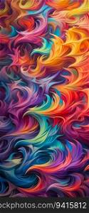 Abstract Multicolored Background Wallpaper. Generative ai. High quality illustration. Abstract Multicolored Background Wallpaper. Generative ai