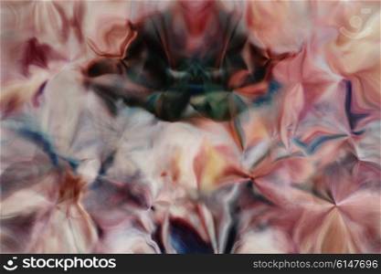 Abstract multicolored blurred background close up. Illustration