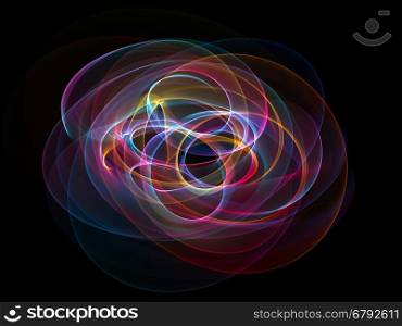 abstract multicolored circles