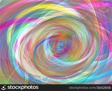 abstract multicolored circles background