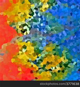 Abstract multicolored mosaic background texture, filler image, illustration