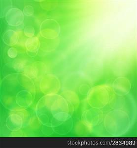 Abstract natural backgrounds with beauty bokeh for your design