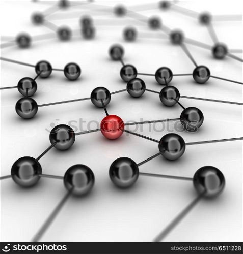 Abstract network connection background. Abstract network. 3d render image connection background. Abstract network connection background