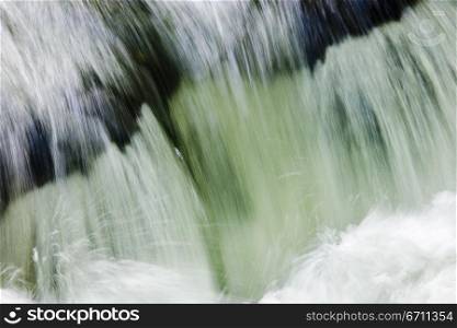 Abstract of a waterfall