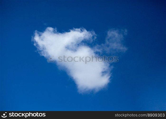 Abstract of blue sky and cloud for background