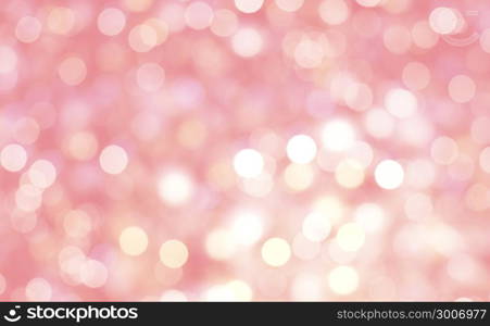 Abstract of bokeh pink pastel background