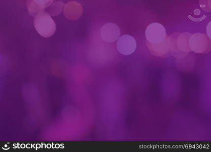 Abstract of bokeh violet background