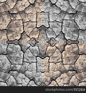 Abstract of Creative Dry cracked soil Background