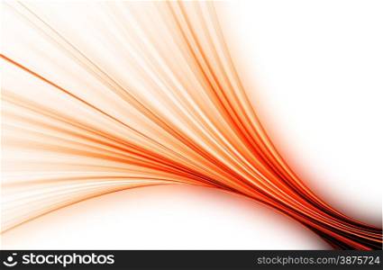 abstract orange background and digital wave with motion blur