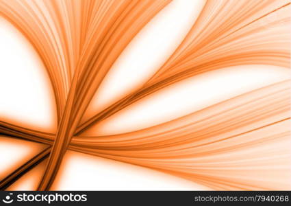 abstract orange background and digital wave with motion blur