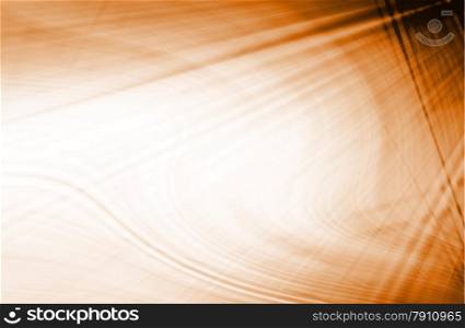 abstract orange color background with motion ray technology