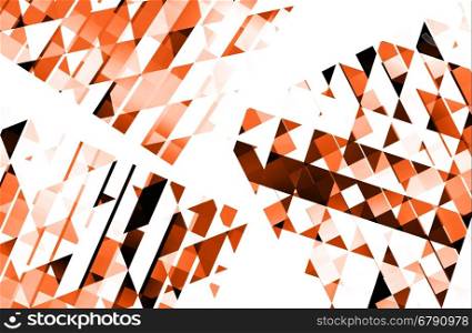 abstract orange color with square pattern style copy space template