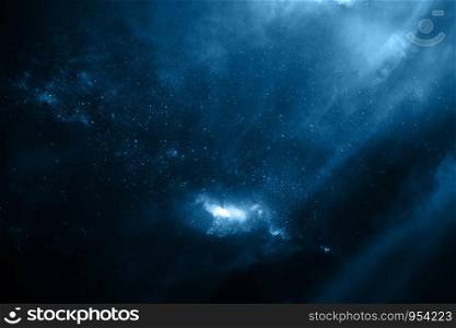 Abstract outer space nebula