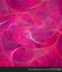 abstract pink fractal image - good for background
