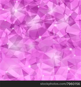 Abstract Pink Polygonal Background. . Abstract Pink Polygonal Background. Abstract Polygonal Pattern