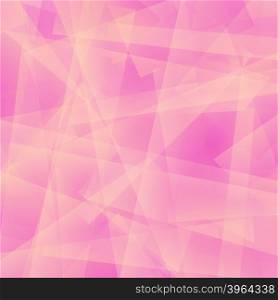 Abstract Pink Polygonal Background. Pink Geometric Pattern. Abstract Pink Polygonal Background.