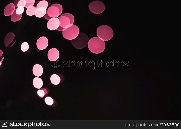 abstract pink specks