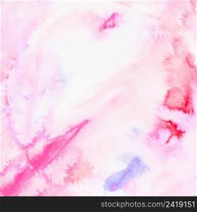 abstract pink watercolor brushed texture background