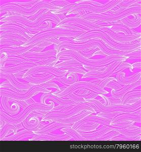 Abstract Pink Wave Background. Abstract Wave Pattern.. Abstract Pink Wave Background
