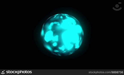 Abstract plasma sphere with a iridescent surface. 3D rendering background, computer generated. Abstract plasma ball with a iridescent surface. 3D rendering background, computer generated