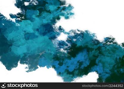 abstract powder splatted background. Colorful powder explosion on white background. Colored cloud