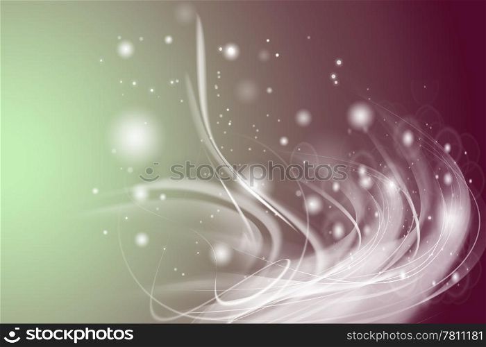 Abstract purple background. Beautiful bubble lights