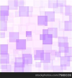 Abstract Purple Squares Background. Abstract Purple Squares Futuristic Pattern. Abstract Purple Squares Background