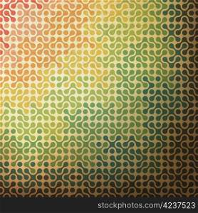 Abstract rainbow background made from joined parts. Vector, EPS10