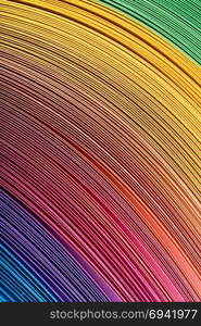 Abstract rainbow background with colored paper