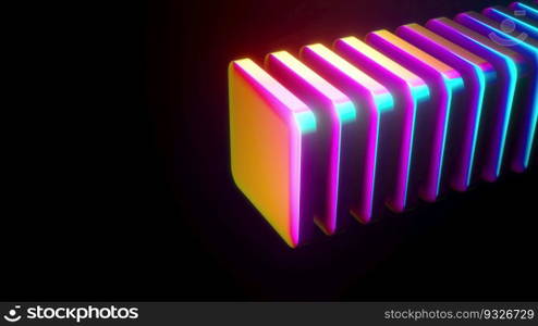 Abstract rainbow rectangles. Computer generated 3d render Abstract rainbow rectangles. Computer generated 3d render. Abstract rainbow rectangles