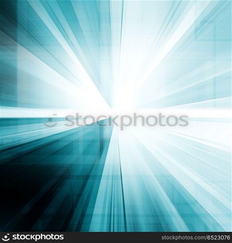 Abstract ray light 3d rendering. Abstract architecture. Background 3d rendering building concept. Abstract ray light 3d rendering