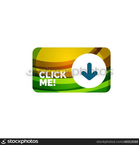 Abstract rectangle button template. abstract rectangle button template