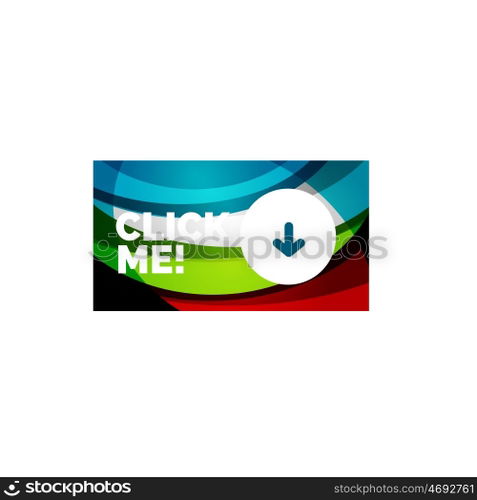 Abstract rectangle button template. abstract rectangle button template