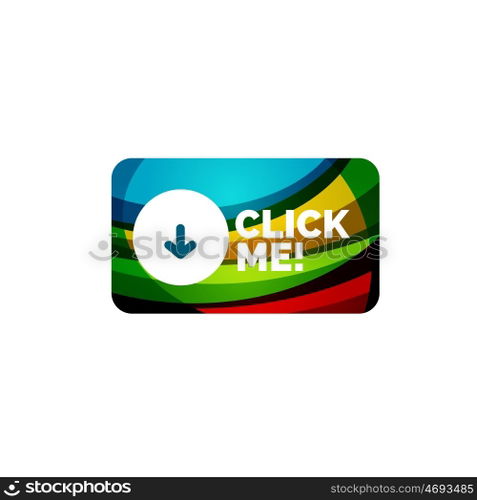 Abstract rectangle button template. abstract rectangle button template