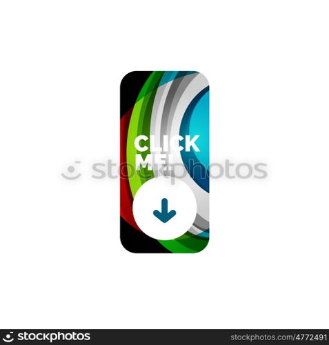 Abstract rectangle button template. abstract rectangle button template