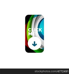 Abstract rectangle button template. abstract rectangle button template
