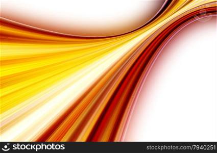 abstract red and yellow background and digital wave with motion blur