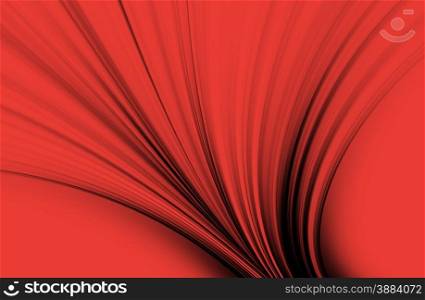abstract red background and digital wave with motion blur