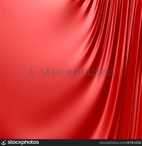 Abstract red background. Clean, detailed render. Series.